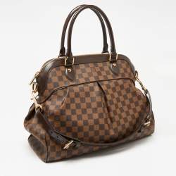Pre Owned Louis Vuitton Damier Ebene Canvas Trevi GM Bag