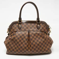 Pre Owned Louis Vuitton Damier Ebene Canvas Trevi GM Bag