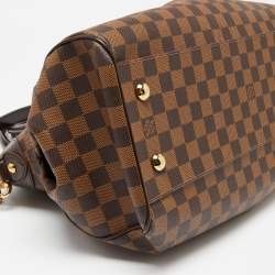 Pre Owned Louis Vuitton Damier Ebene Canvas Trevi GM Bag