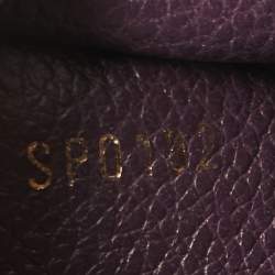مملوكة مسبقًا Louis Vuitton Cassis Monogram Empreinte Leather Zippy Wallet