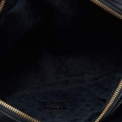 Pre Owned Louis Vuitton Black Leather Limited Edition Riveting Bag