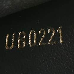 Pre Owned Louis Vuitton Black Damier Ebene Canvas and Leather Vavin Wallet on Chain