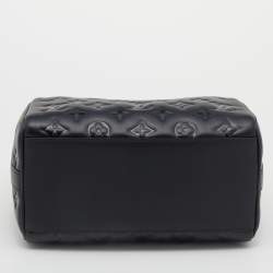 مملوكة مسبقًا Louis Vuitton Black Empreinte Leather Speedy Bandouliere 22 Bag