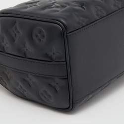 مملوكة مسبقًا Louis Vuitton Black Empreinte Leather Speedy Bandouliere 22 Bag