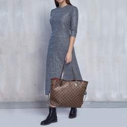Louis Vuitton Damier Ebene Canvas Neverfull MM Bag
