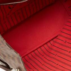 Louis Vuitton Damier Ebene Canvas Neverfull MM Bag