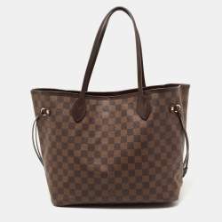 Louis Vuitton Damier Ebene Canvas Neverfull MM Bag