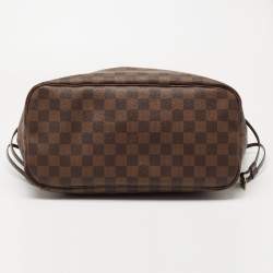 Louis Vuitton Damier Ebene Canvas Neverfull MM Bag