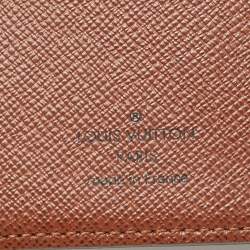 Pre Owned محفظة لوي فيتون كانفاس مونوغرامي طية ثنائية