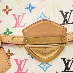 مملوكة مسبقًا حقيبة لوي فيتون بيفيرلي كانفاس مونوغرامي متعدد الألوان أبيض كبيرة