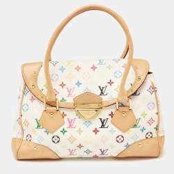 Louis Vuitton White Multicolor Monogram Canvas Beverly Bag For