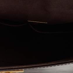 مملوكة مسبقًا حقيبة لوي فيتون باسادينا جلد لامع مونوغرامي عنابي