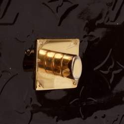 مملوكة مسبقًا حقيبة لوي فيتون باسادينا جلد لامع مونوغرامي عنابي