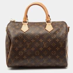 Pre Owned Louis Vuitton Monogram Canvas Speedy Bandouliere 30 Bag