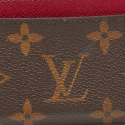 مملوكة مسبقًا Louis Vuitton Fuchsia Monogram Canvas Card Holder