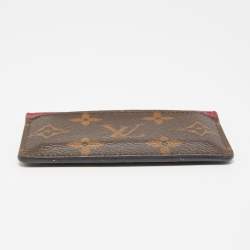 مملوكة مسبقًا Louis Vuitton Fuchsia Monogram Canvas Card Holder