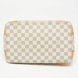 Pre Owned Louis Vuitton Damier Azur Canvas Hampstead PM Bag