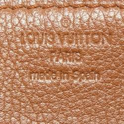 Pre Owned حقيبة لوي فيتون بالاس جلد وكانفاس مونوغرامي برونزي بسلسلة