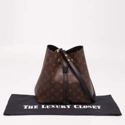 مملوكة مسبقًا حقيبة لوي فيتون نيونوي جلد وكانفاس مونوغرامي