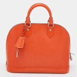 Pre Owned Louis Vuitton Piment Epi Leather Alma PM Bag
