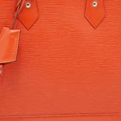 Pre Owned Louis Vuitton Piment Epi Leather Alma PM Bag