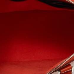 Pre Owned Louis Vuitton Piment Epi Leather Alma PM Bag