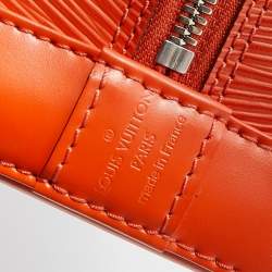 Pre Owned Louis Vuitton Piment Epi Leather Alma PM Bag