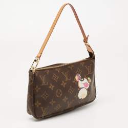 Pre Owned حقيبة صغيرة بإكسسوارات لوي فيتون باندا كانفاس مونوغرامي
