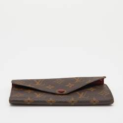 Louis Vuitton Rouge Monogram Canvas Josephine Wallet