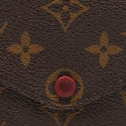 Louis Vuitton Rouge Monogram Canvas Josephine Wallet