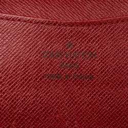 Louis Vuitton Rouge Monogram Canvas Josephine Wallet