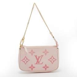 pink louis vuitton purse monogram