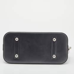 Pre Owned Louis Vuitton Anthracite Nacre Epi Leather Alma PM Bag