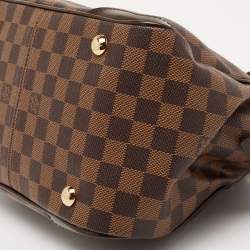 Pre Owned Louis Vuitton Damier Ebene Canvas Verona PM Bag