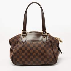 Pre Owned Louis Vuitton Damier Ebene Canvas Verona PM Bag