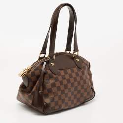 Pre Owned Louis Vuitton Damier Ebene Canvas Verona PM Bag