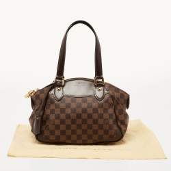 Pre Owned Louis Vuitton Damier Ebene Canvas Verona PM Bag