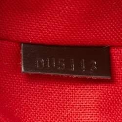 Pre Owned Louis Vuitton Damier Ebene Canvas Verona PM Bag