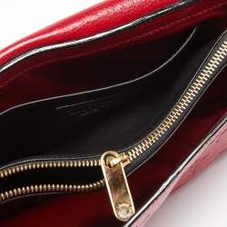 مملوكة مسبقًا Louis Vuitton Red Monogram Glossy Leather My Deer Enigme Clutch