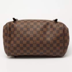 Pre Owned Louis Vuitton Damier Ebene Canvas Rivington GM Bag