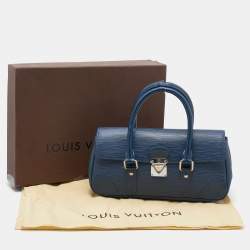Pre Owned حقيبة صغيرة لوي فيتون سيغور جلد إيبي زرقاء 