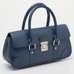 Pre Owned حقيبة صغيرة لوي فيتون سيغور جلد إيبي زرقاء 