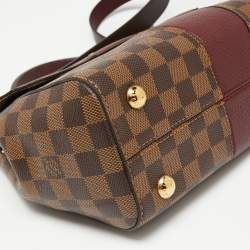 Pre Owned Louis Vuitton Bordeaux Damier Ebene Bond Street Bag