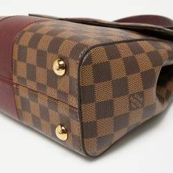 Pre Owned Louis Vuitton Bordeaux Damier Ebene Bond Street Bag