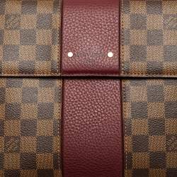Pre Owned Louis Vuitton Bordeaux Damier Ebene Bond Street Bag
