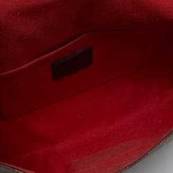 Pre Owned Louis Vuitton Damier Ebene Canvas MM Favorite Bag