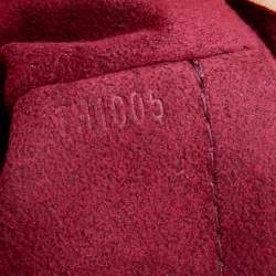 Pre Owned Louis Vuitton White Multicolore Monogram Canvas Audra Bag