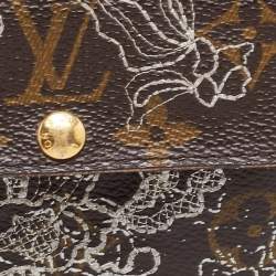 Pre Owned Louis Vuitton Monogram Canvas Limited Edition Dentelle Ludlow Wallet
