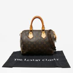 مملوكة مسبقًا Louis Vuitton Monogram Canvas Speedy 25 Bag