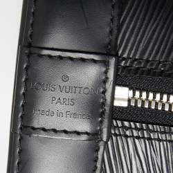 مملوكة مسبقًا Louis Vuitton Black Epi Leather Alma PM Bag